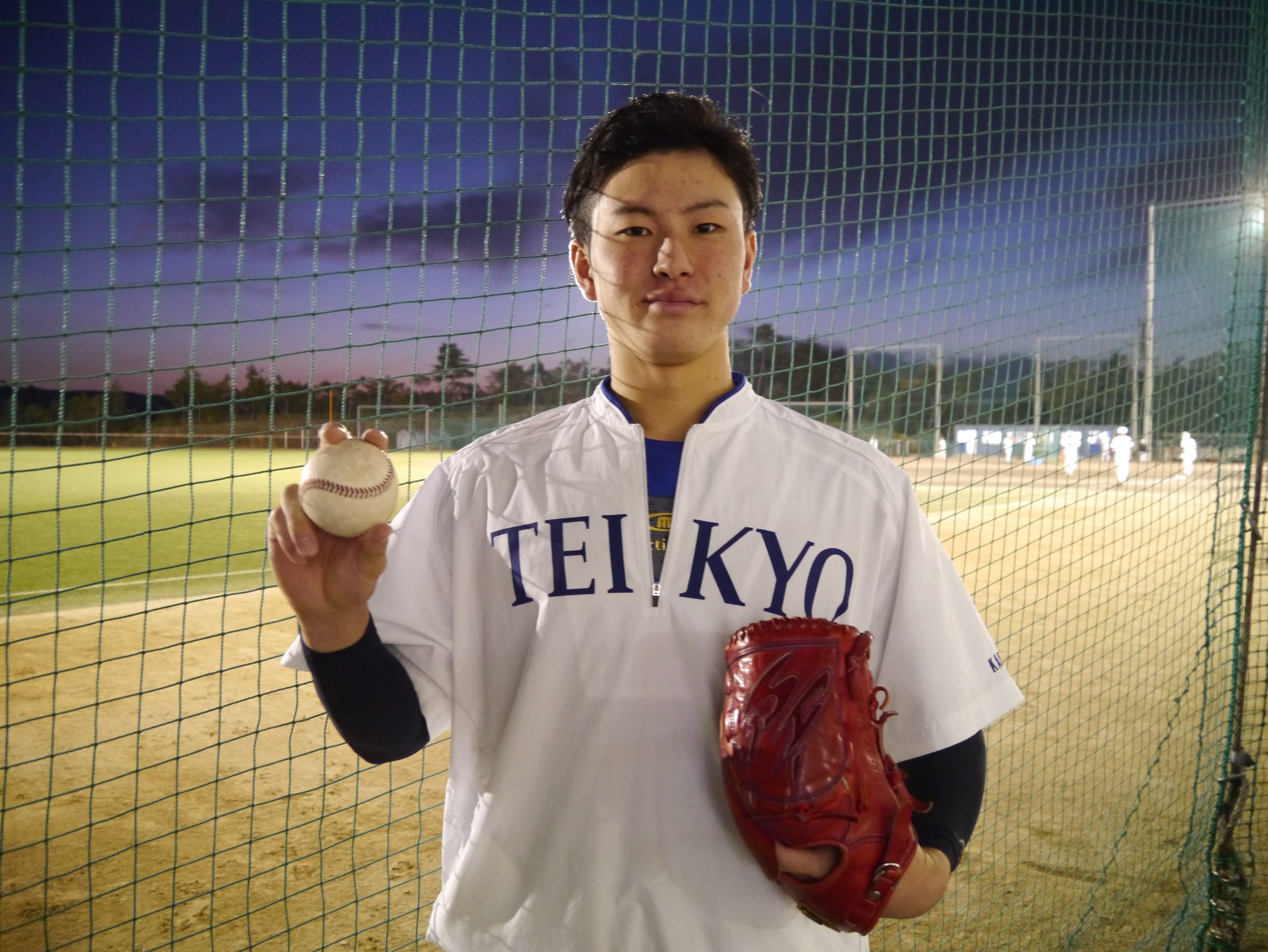 【実使用】加藤翼選手　スパイク 加藤翼投手（帝京大可児高3年・下呂市出身） 中日ドラゴンズ5位指名